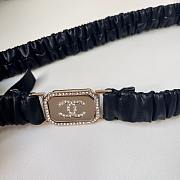 Chanel Black Belt 2cm - 4