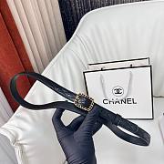 Chanel Black Belt 2cm 02 - 2