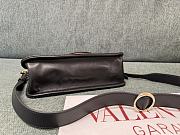 Valentino Garavani VLogo 1960 Black Bag 26x13x9cm - 5