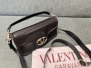 Valentino Garavani VLogo 1960 Black Bag 26x13x9cm - 2