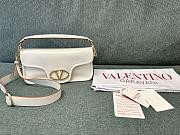 Valentino Garavani VLogo 1960 White Bag 26x13x9cm - 1