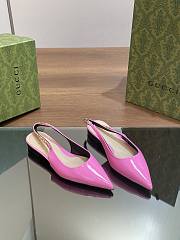 Gucci Signoria Ballet Flat Pink - 1