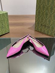 Gucci Signoria Ballet Flat Pink - 5