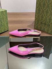 Gucci Signoria Ballet Flat Pink - 3