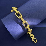 Louis Vuitton LV Chain Bracelt Gold - 4