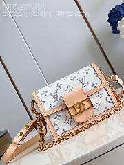 Louis Vuitton LV Mini Dauphine Multicolor Beige 20 x 15 x 9 cm - 1