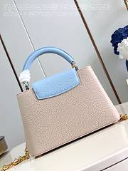 Louis Vuitton LV Capucines BB Beige Blue 26.5 x 17.5 x 9 cm - 3