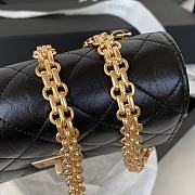 Chanel Wallet On Chain 2.55 Black 15.5x11x4.5cm - 6