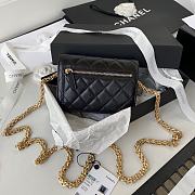 Chanel Wallet On Chain 2.55 Black 15.5x11x4.5cm - 3