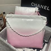 Chanel 22 Handbag White & Light Pink 35x37x7cm - 4