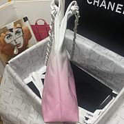 Chanel 22 Handbag White & Light Pink 35x37x7cm - 2