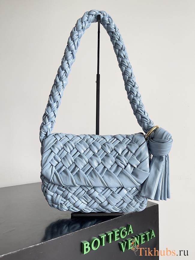 Bottega Veneta Kalimero Città Blue 25x18x5.5cm - 1