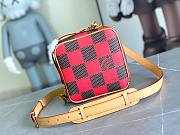 Louis Vuitton LV Chess Messenger Red Bag 24 x 24 x 8 cm - 3