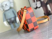 Louis Vuitton LV Chess Messenger Orange Bag 24 x 24 x 8 cm - 5