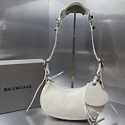 Balenciaga Le Cagole XS Shoulder Bag White 26x16x10cm - 4