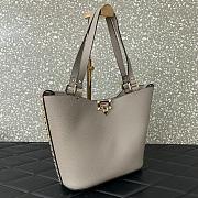 Valentino Garavani Rockstud Tote Bag Grey 26x11x24cm - 2