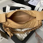 Chanel Beige Pouch Bag 18x17x8cm - 4