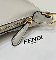 Fendi Fendigraphy Mini White Bag 20x13x7.5cm - 5