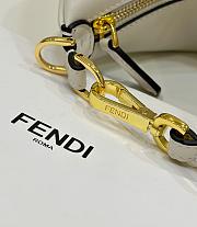 Fendi Fendigraphy Mini White Bag 20x13x7.5cm - 6