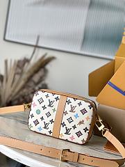 Louis Vuitton LV Nano Steamer Bag White 15 x 18 x 7 cm - 5