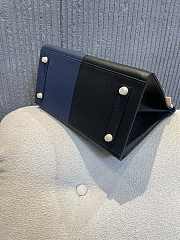 Hermes 30 Birkin Casaque Black Navy Blue 30cm - 6