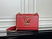 Louis Vuitton LV Twist MM Red 23 x 17 x 9.5 cm - 1