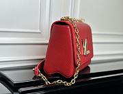 Louis Vuitton LV Twist MM Red 23 x 17 x 9.5 cm - 3