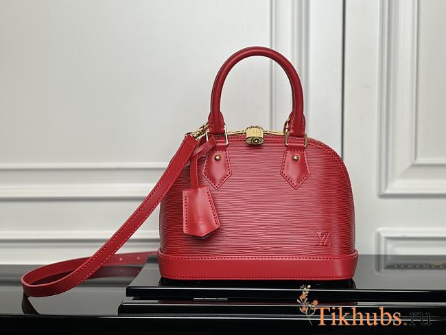 Louis Vuitton LV Alma BB Red 23.5 x 17.5 x 11.5 cm - 1