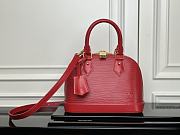 Louis Vuitton LV Alma BB Red 23.5 x 17.5 x 11.5 cm - 1