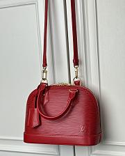 Louis Vuitton LV Alma BB Red 23.5 x 17.5 x 11.5 cm - 4