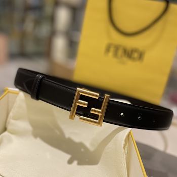 Fendi Black Belt 3.5cm