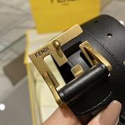 Fendi Black Belt 3.5cm - 3