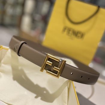 Fendi Grey Belt 3.5cm