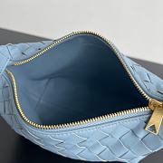 Bottega Veneta Mini Wallace Blue 23x13x9.5cm - 2