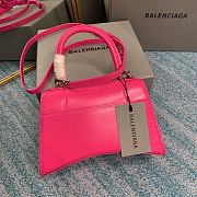 Balenciaga Hourglass Bag Pink 23x10x24cm - 4