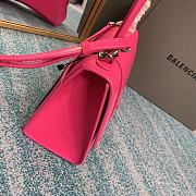 Balenciaga Hourglass Bag Pink 23x10x24cm - 2