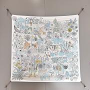 Hermes Scarf 03 90x90cm - 1