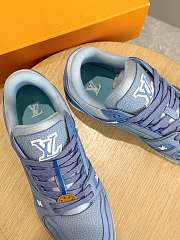 Louis Vuitton LV Trainer Blue Sneaker - 5