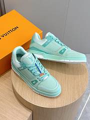 Louis Vuitton LV Trainer Green Sneaker - 5