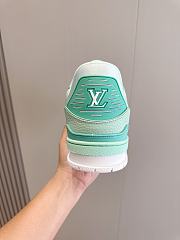 Louis Vuitton LV Trainer Green Sneaker - 2