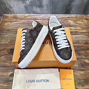 Louis Vuitton LV Time Out Sneaker Black White - 5