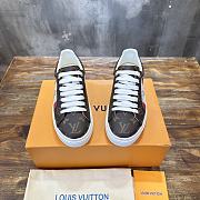 Louis Vuitton LV Time Out Sneaker Black White - 2