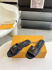 Louis Vuitton LV Black Slide - 4