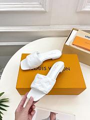 Louis Vuitton LV Revial Flat White Mule - 4