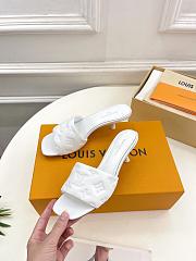 Louis Vuitton LV Revial White Heel 5cm - 4