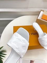 Louis Vuitton LV Revial White Heel 5cm - 3