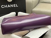 Chanel 31 Bag Purple 35x39x8cm - 6