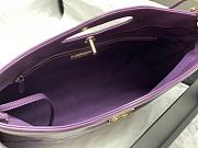 Chanel 31 Bag Purple 35x39x8cm - 5