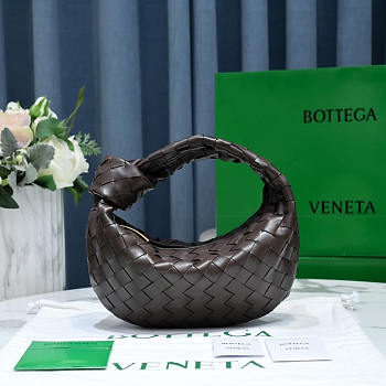 Bottega Veneta Mini Jodie Bag Brown 23x28x8cm