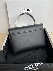 Celine Medium Nino Bag Black 25x17.5x10cm - 2